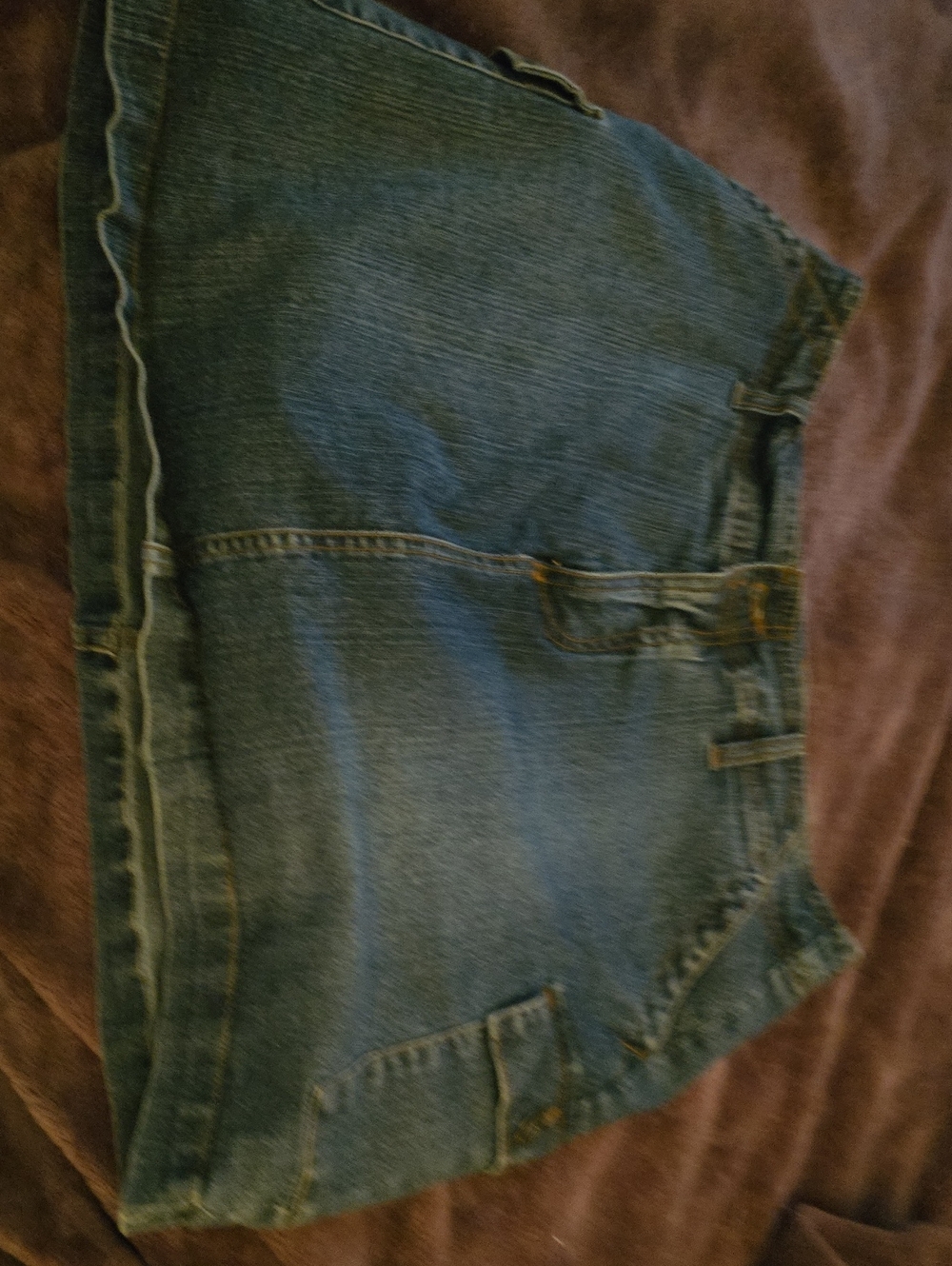 St. John's Bay Blue Denim Skort
